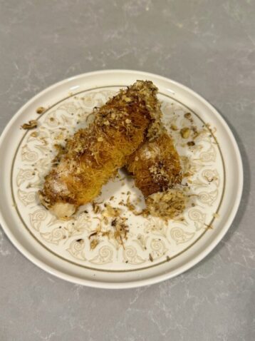 evde kadayıf dolması yapımı