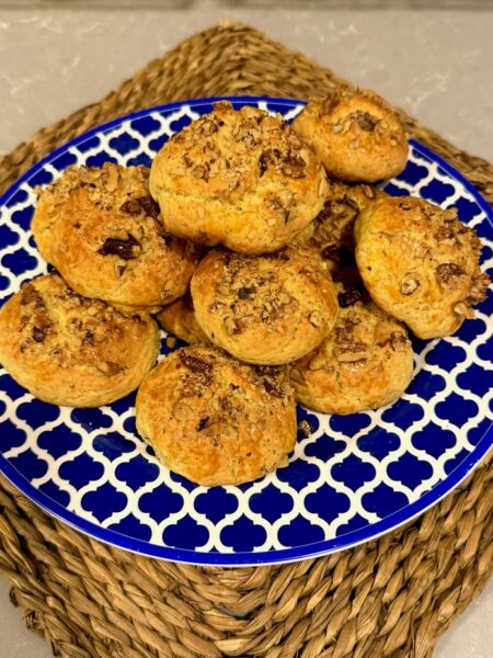 cevizli portakallı kurabiye tarifi