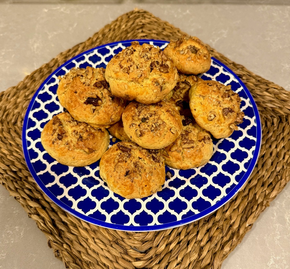 cevizli portakallı kurabiye tarifi